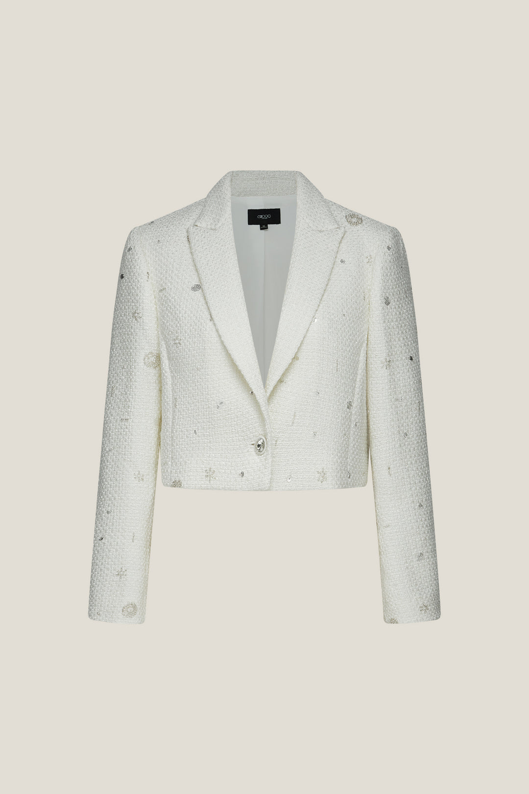 G2000 WOMAN-peak-lapel-long-sleeve-blazer-59211600-White