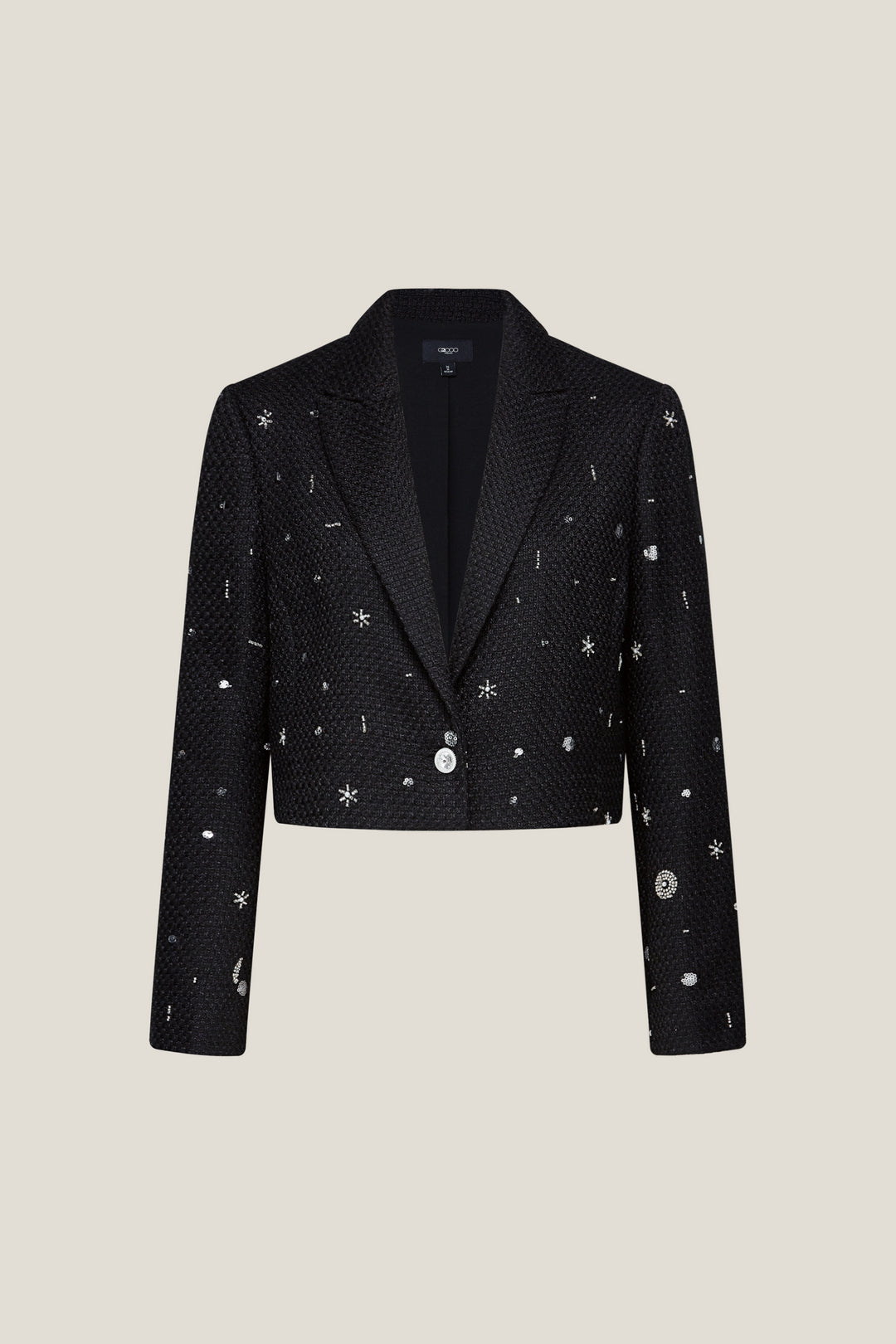 G2000 WOMAN-peak-lapel-long-sleeve-blazer-59211600-Black