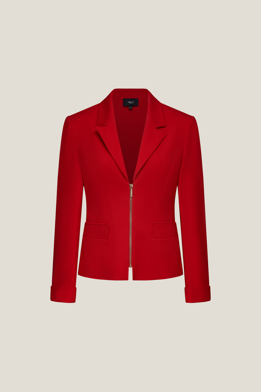 G2000 WOMAN-notch-lapel-long-sleeve-blazer-59216610-Red
