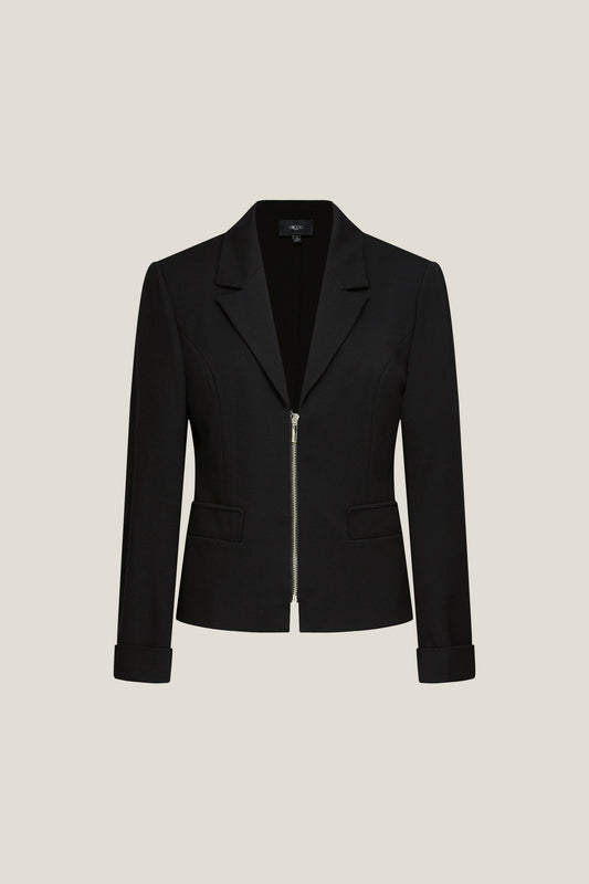 G2000 WOMAN-notch-lapel-long-sleeve-blazer-59216610-Black