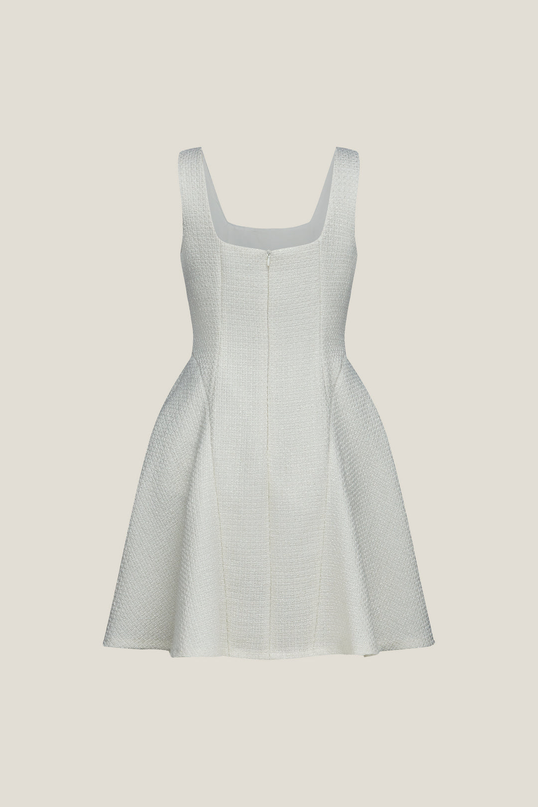 翻領無袖連身裙