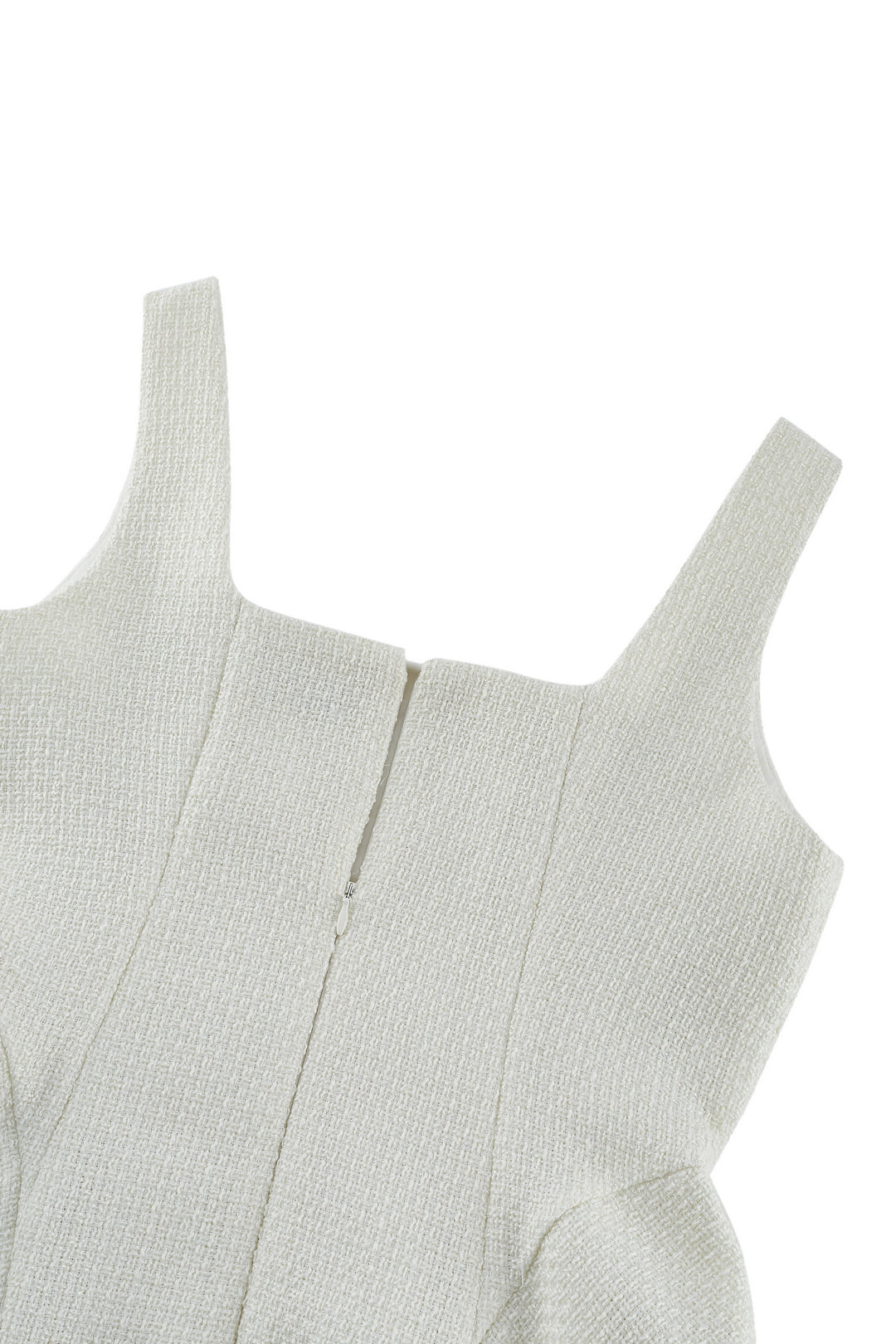 翻領無袖連身裙