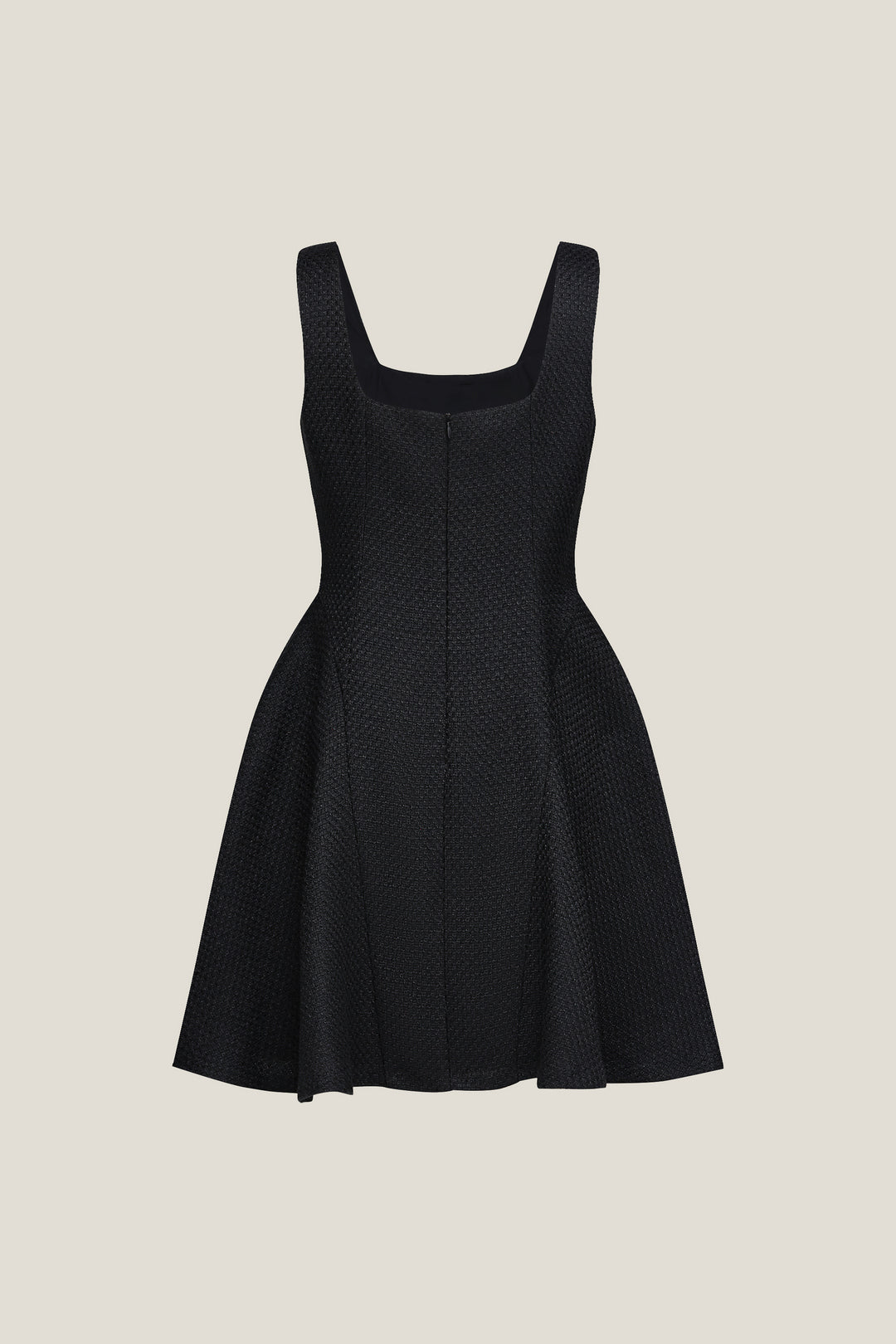 翻領無袖連身裙