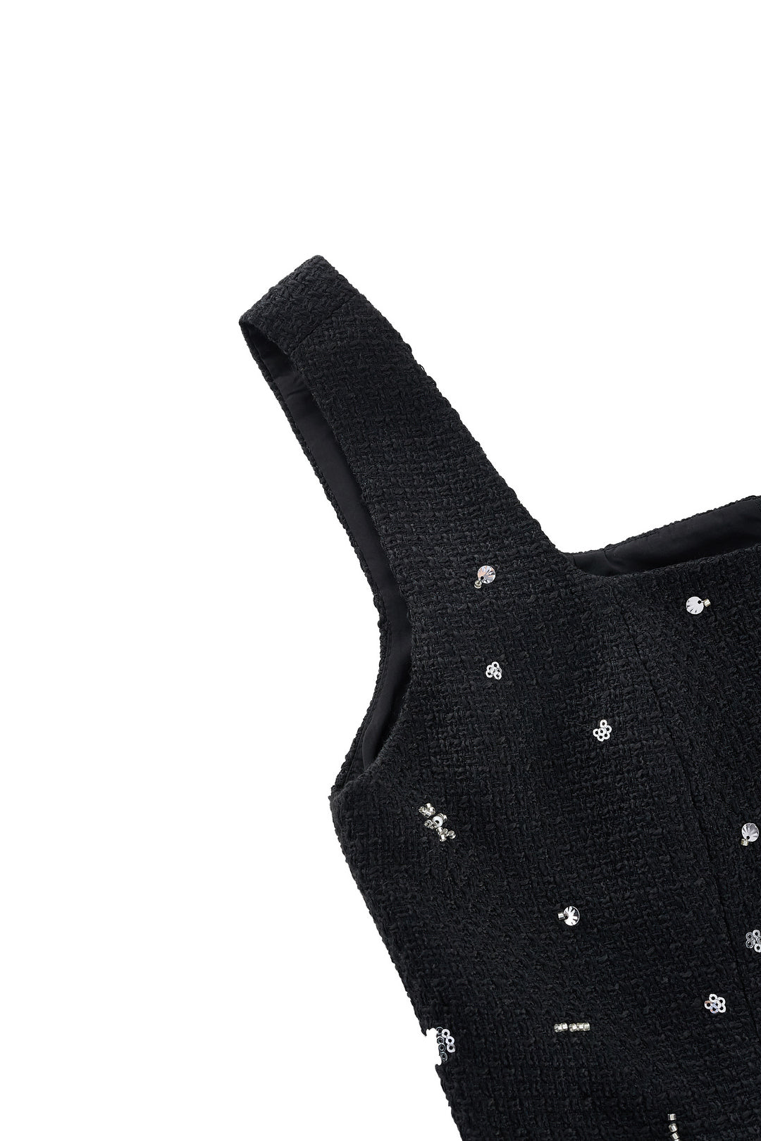 翻領無袖連身裙