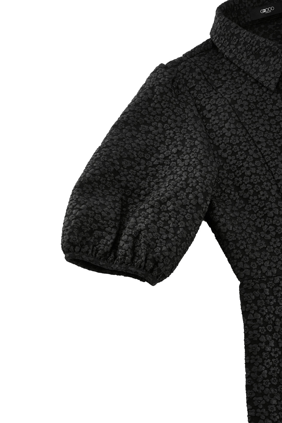 Lapel Collar Half Sleeve Dress