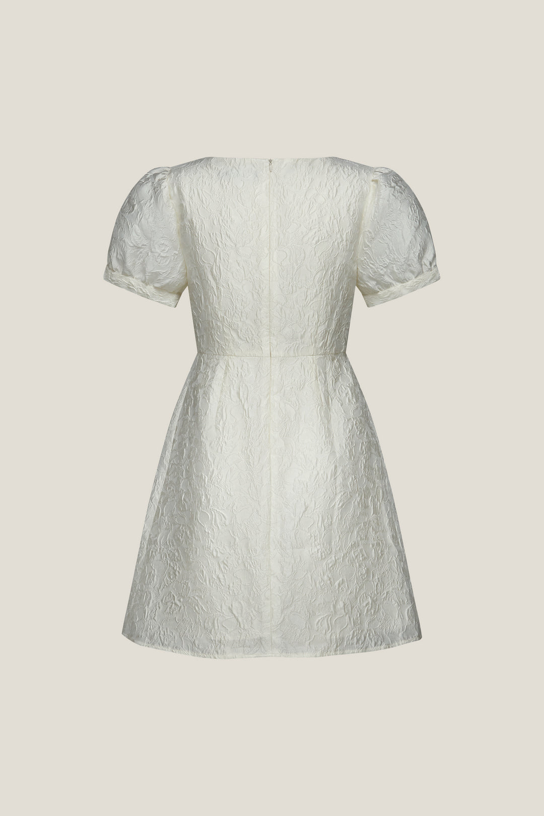 Square Neck Short Sleeve Dress
