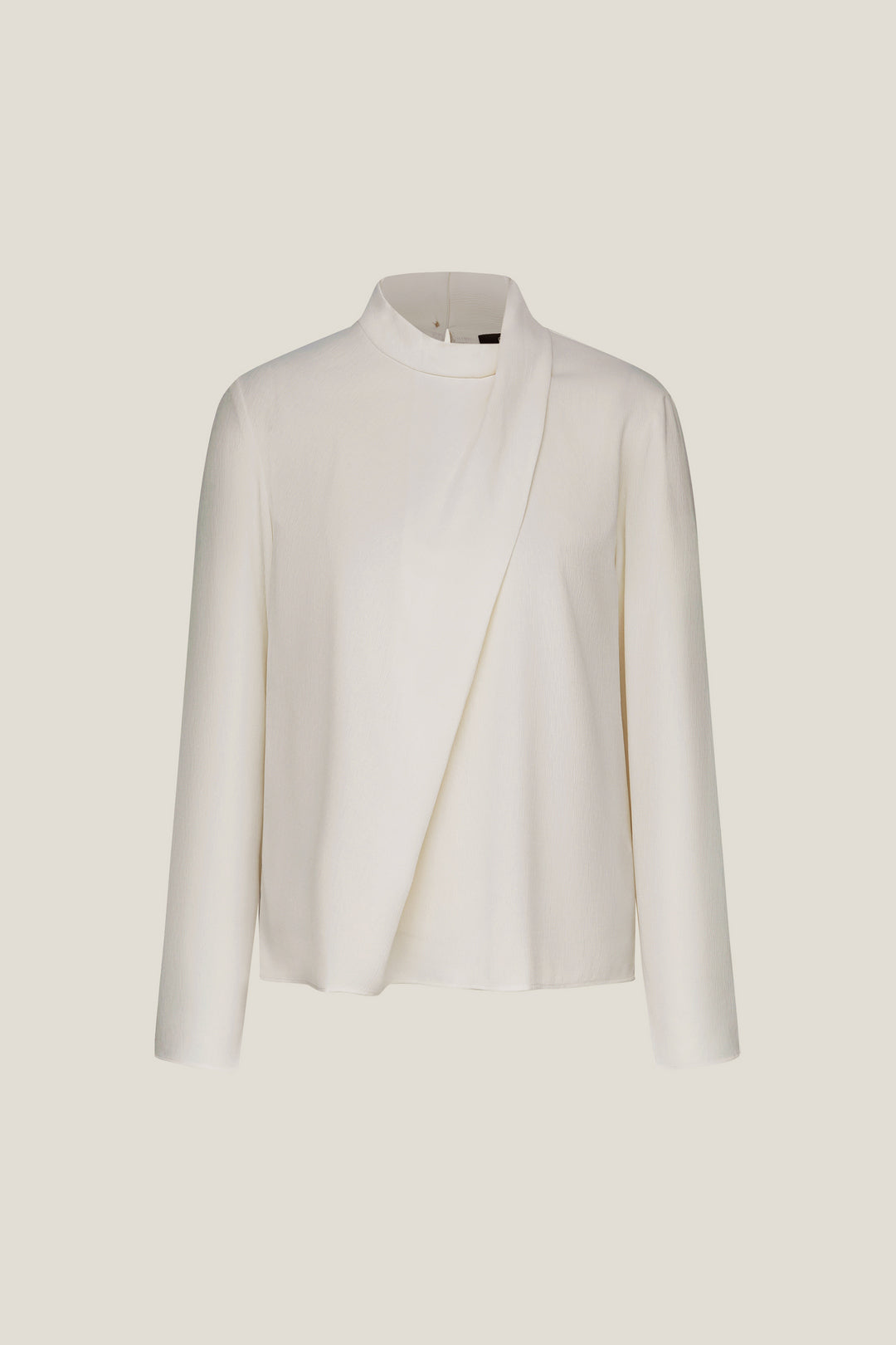 G2000 WOMAN-stand-collar-long-sleeve-blouse-59241051-Beige