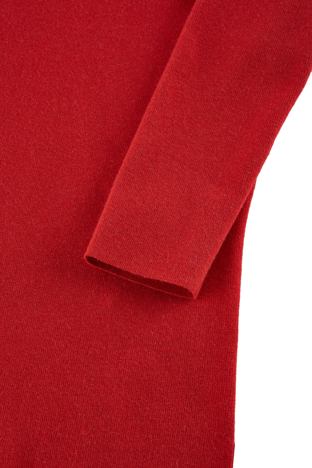 Mandarin Collar Long Sleeve Knit Sweater