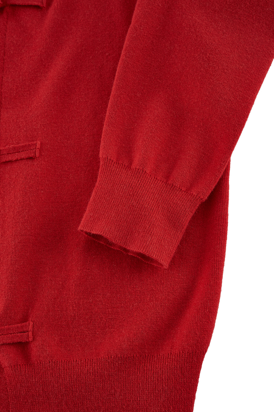 Round Neck Long Sleeve Cardigan