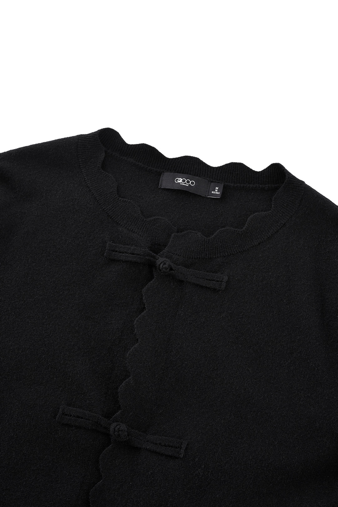 Round Neck Long Sleeve Cardigan