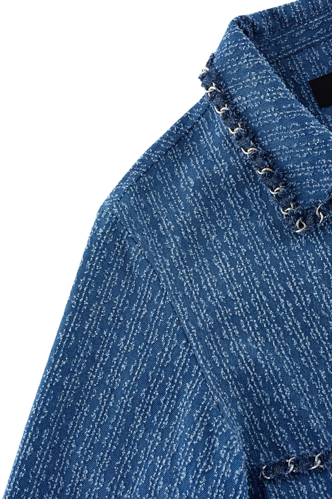 Denim Lapel Collar Jacket