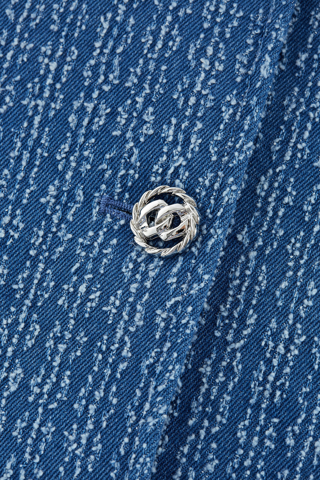 Denim Lapel Collar Jacket