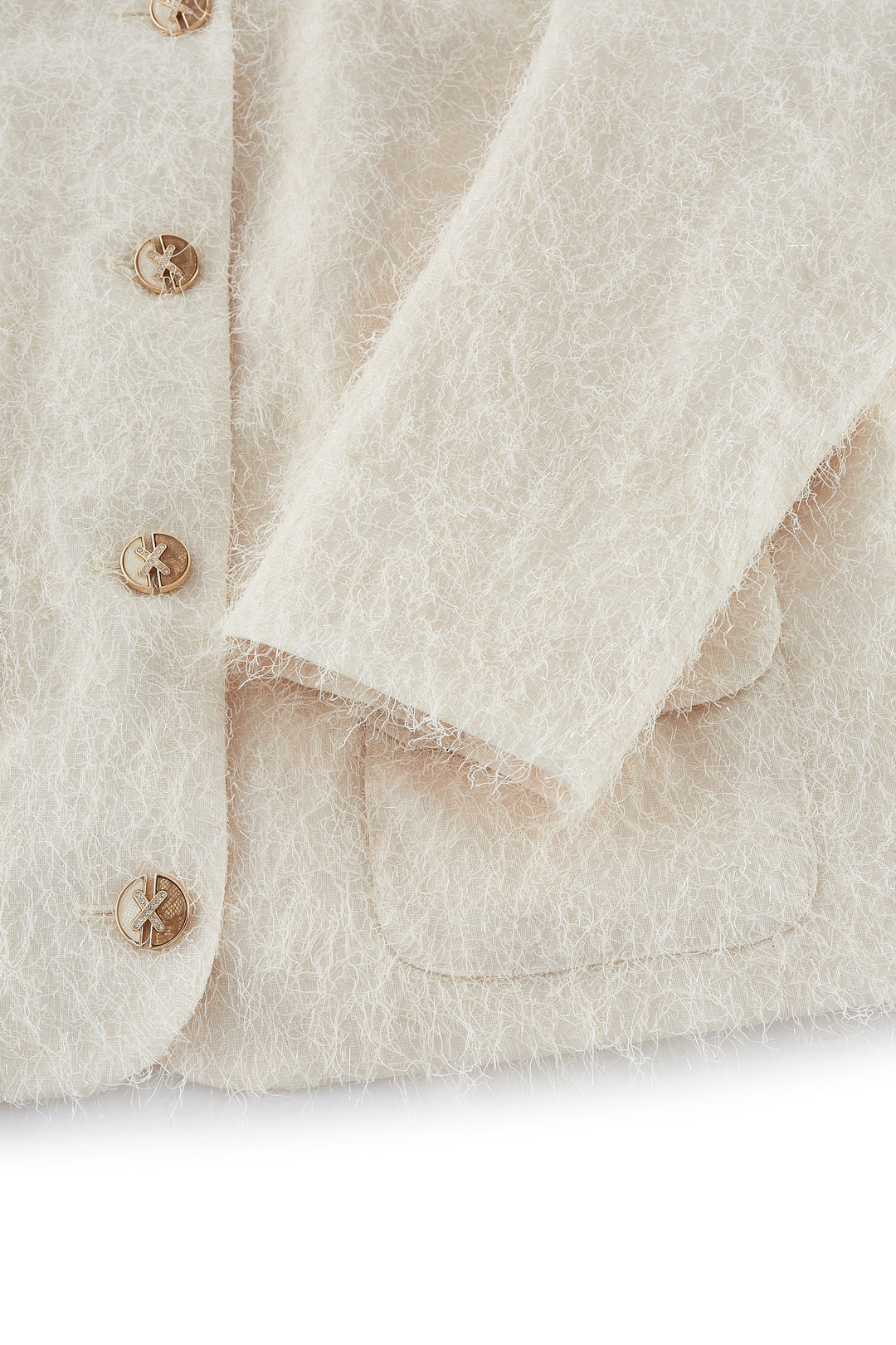 圓領長袖休閒外套