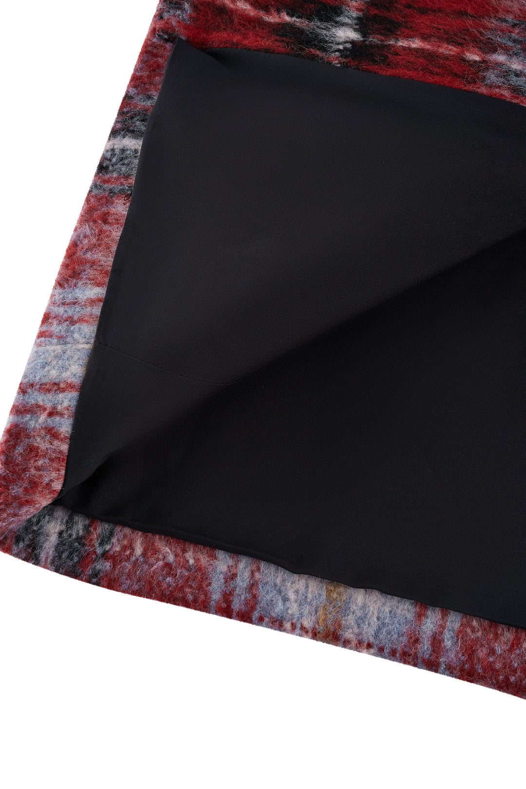 Brushed Round Neck Jacket