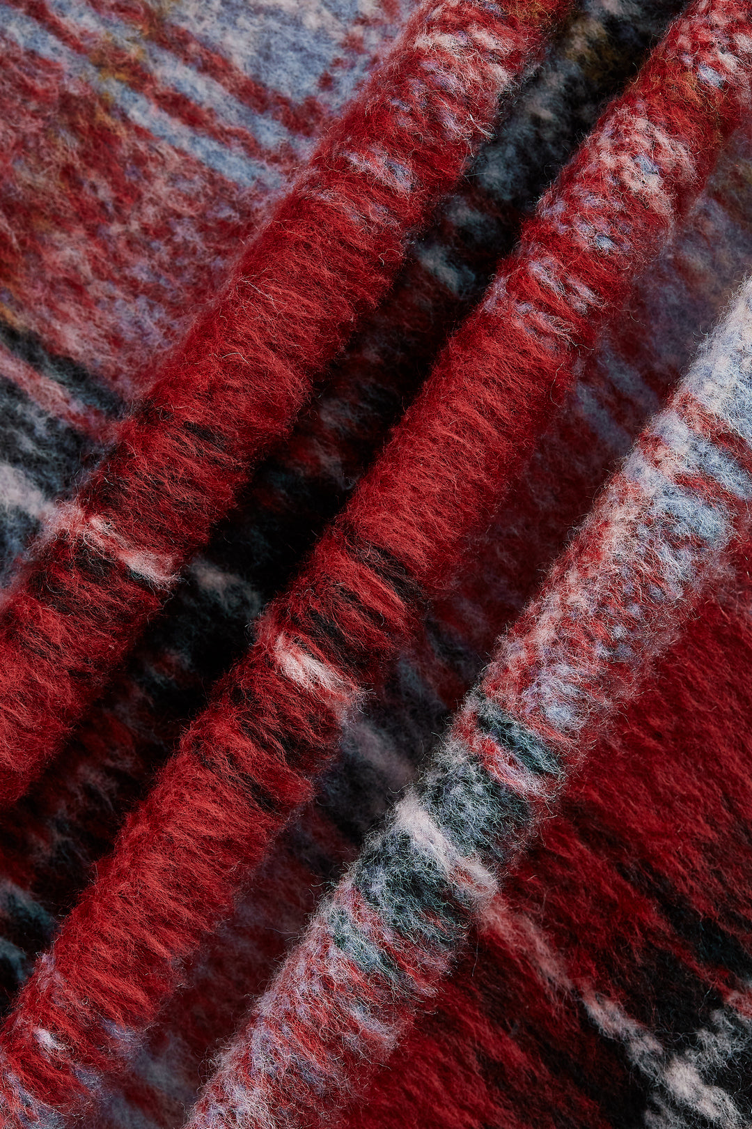 Brushed Round Neck Jacket