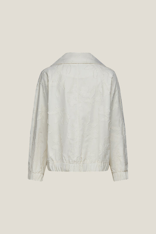 Lapel Collar Long Sleeve Jacket