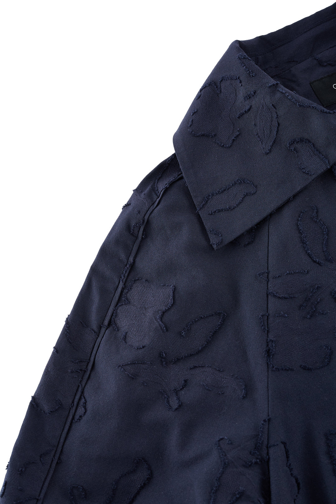 Lapel Collar Long Sleeve Jacket