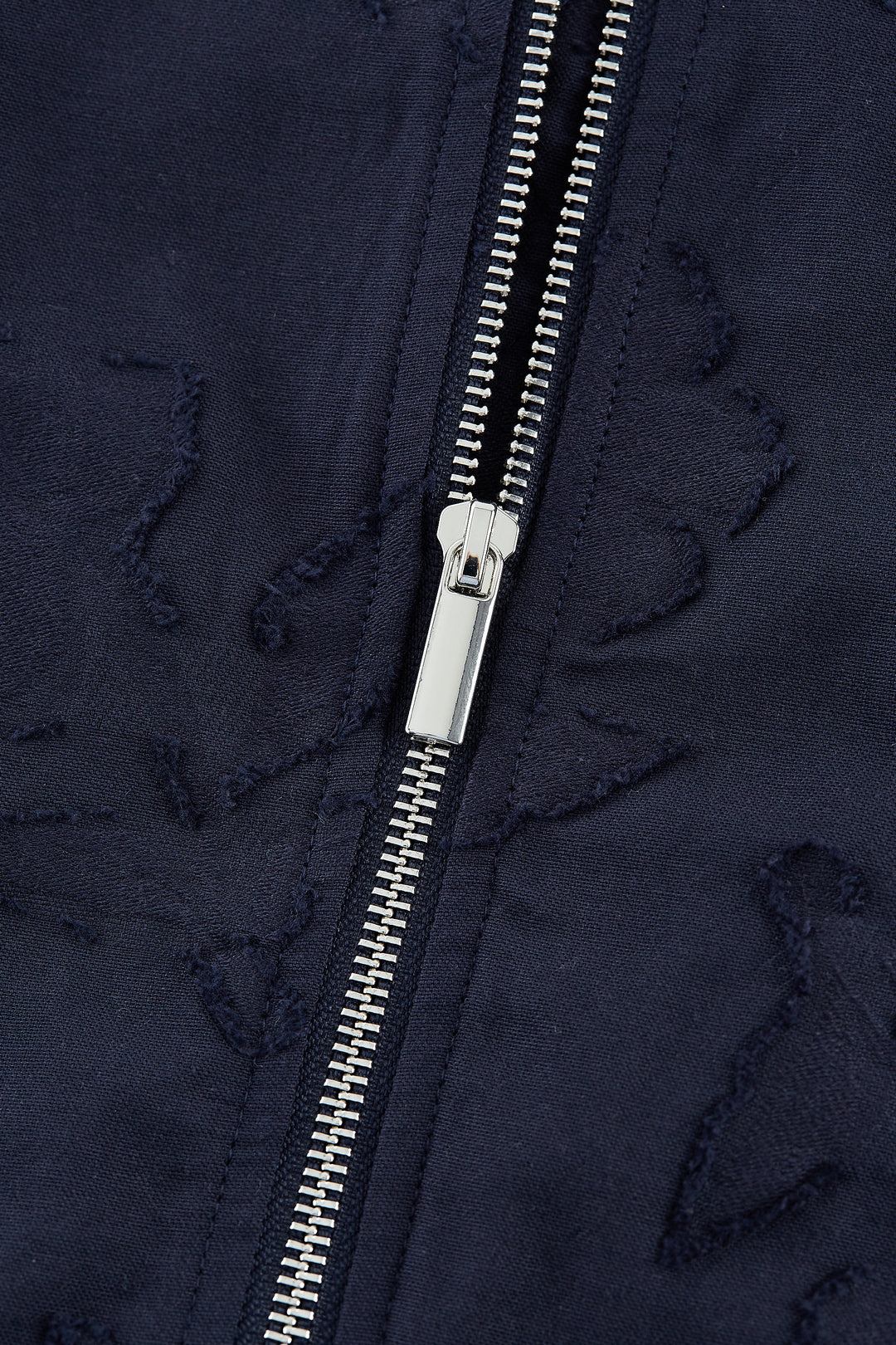 Lapel Collar Long Sleeve Jacket