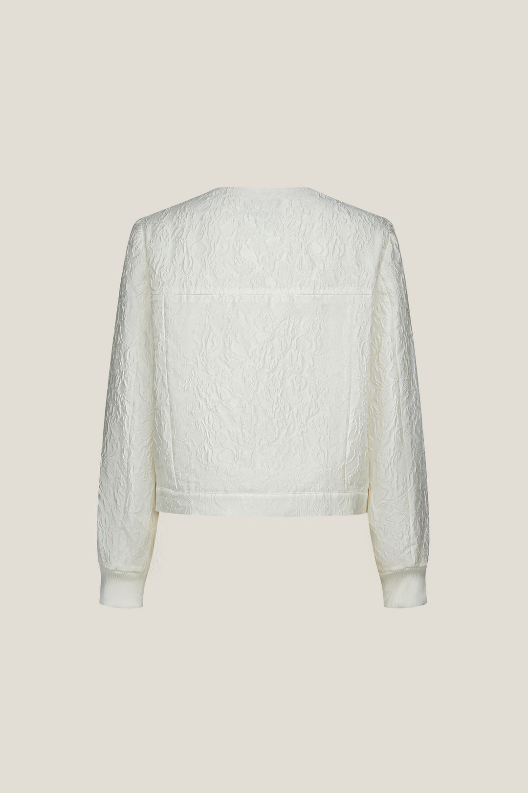 圓領長袖休閒外套