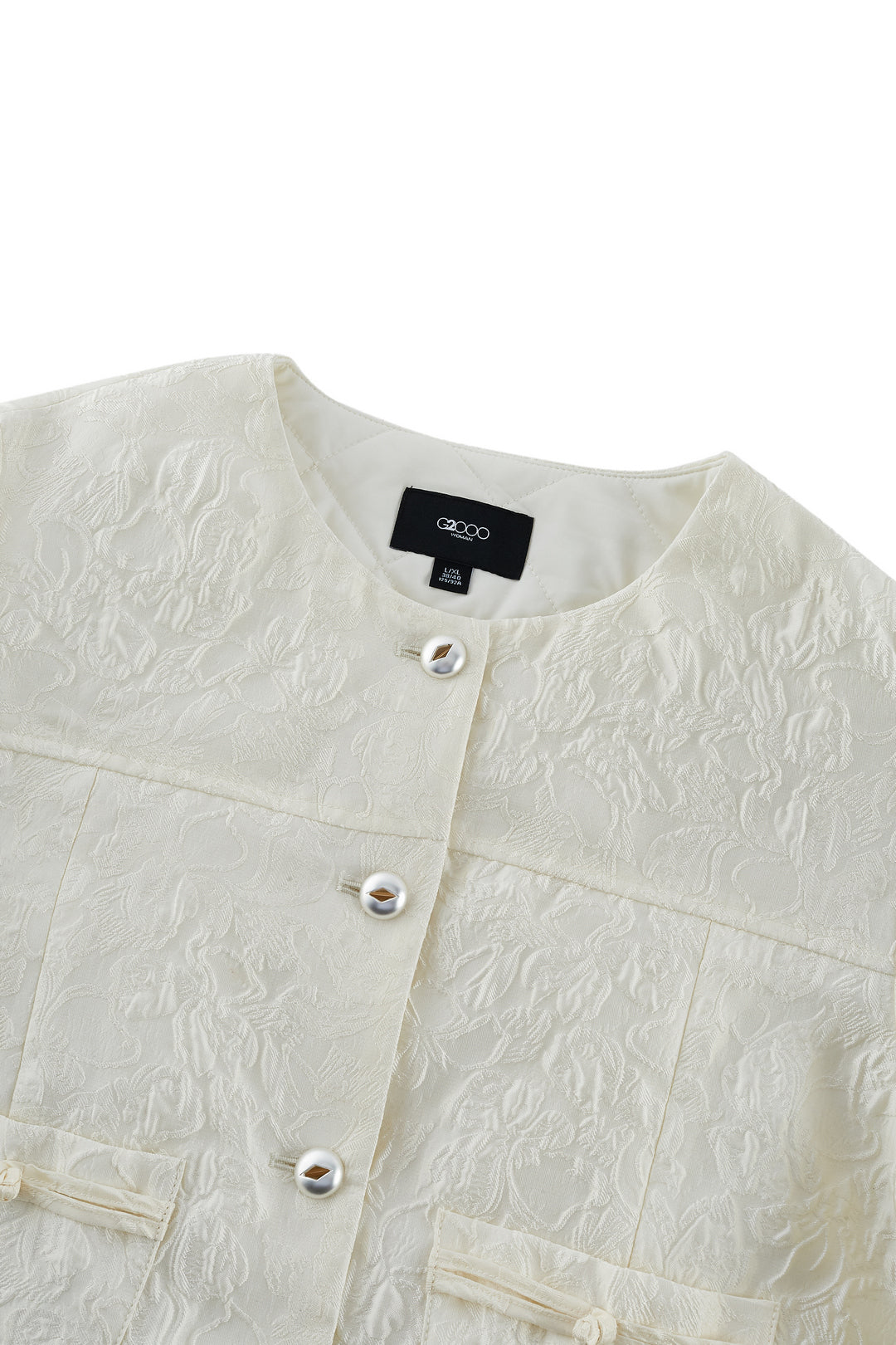 圓領長袖休閒外套