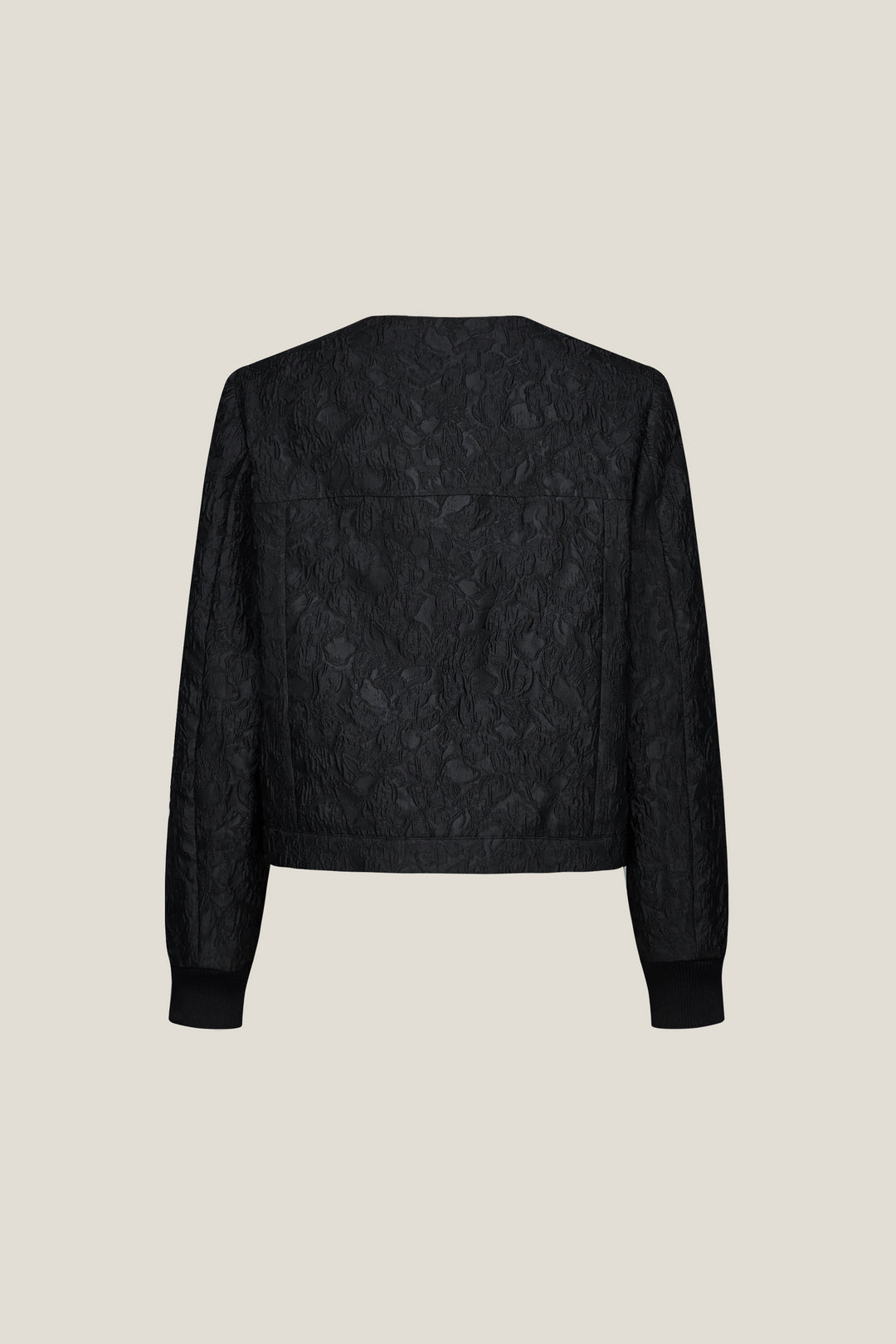 圓領長袖休閒外套