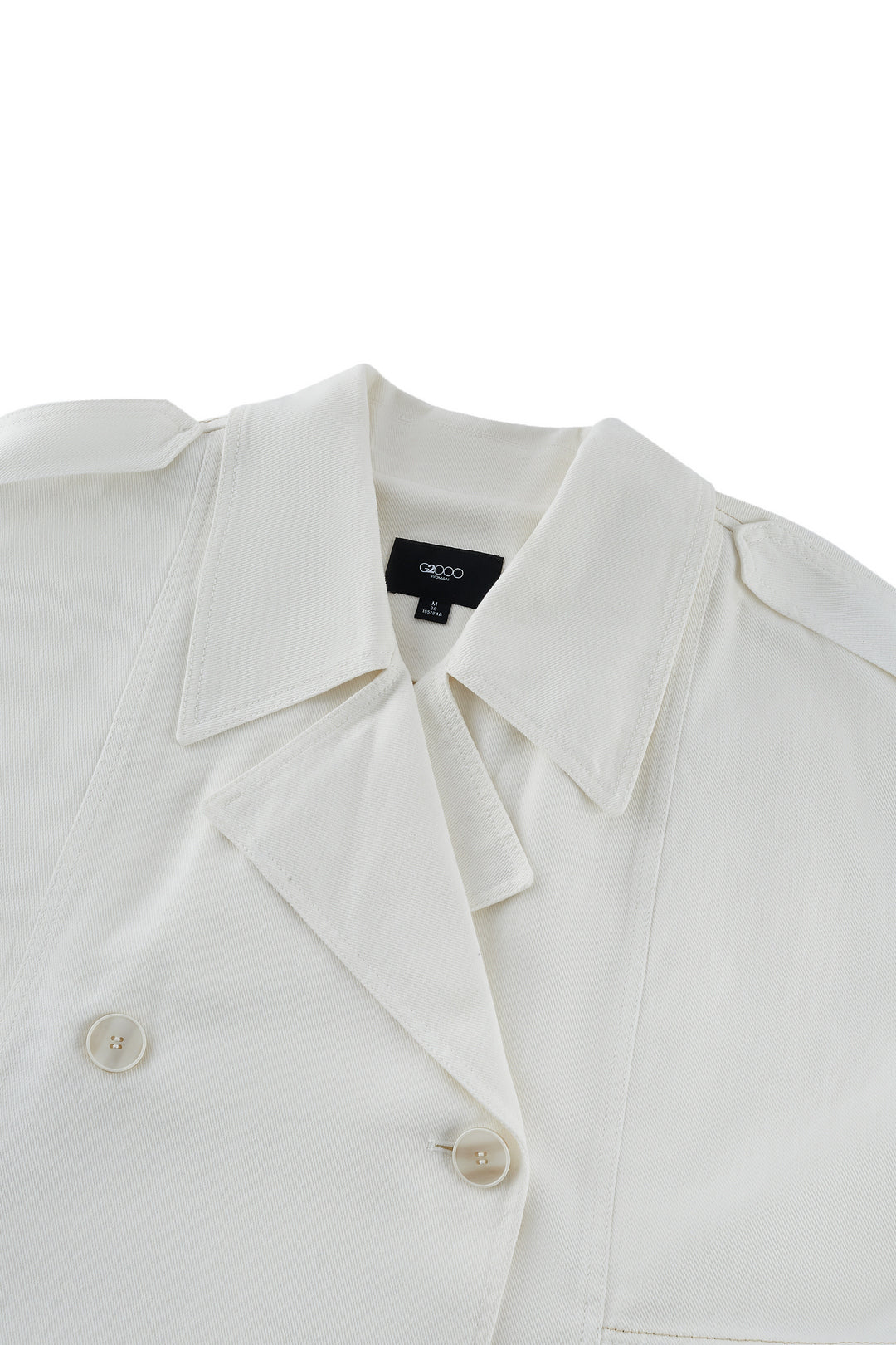 Denim Lapel Collar Coat