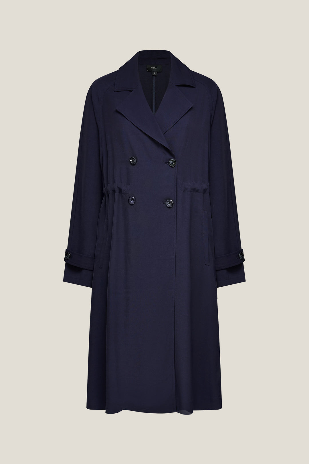 G2000 WOMAN-lapel-collar-long-sleeve-coat-59296020-Blue