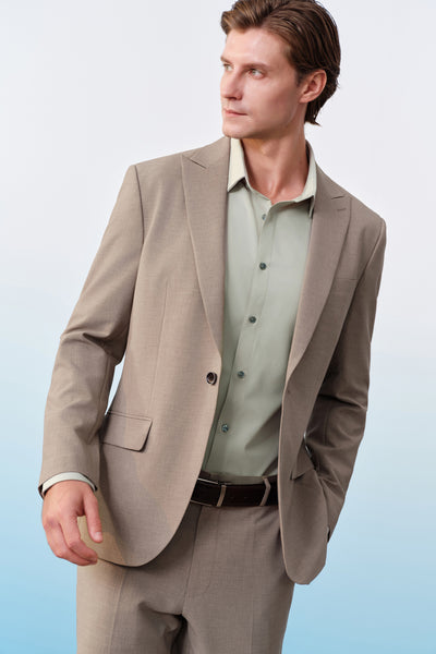 G2000 MAN-machine-washable-suit-blazer-61112051-Beige