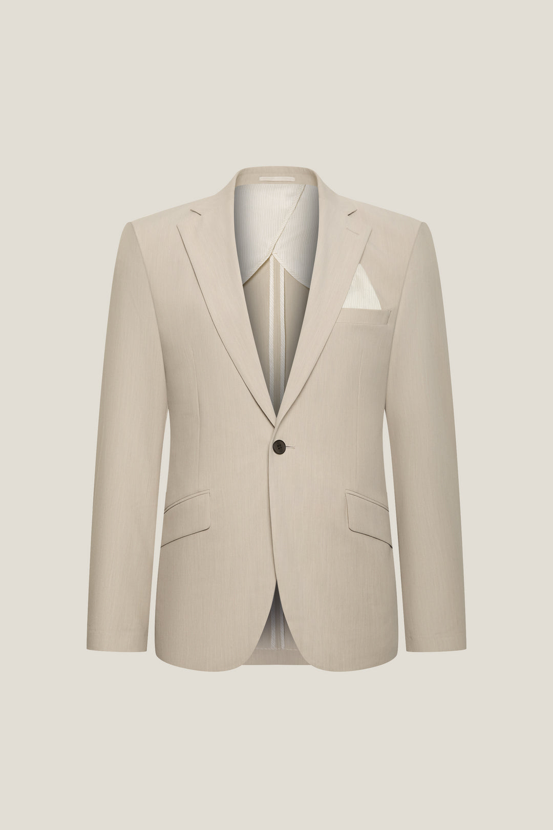 G2000 MAN-cool-touch-suit-blazer-61113013-Beige