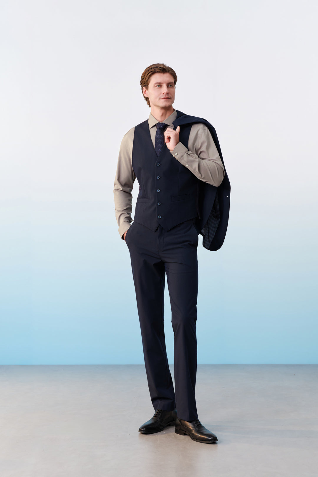 G2000 MAN-cool-touch-waistcoat-61113023-Blue
