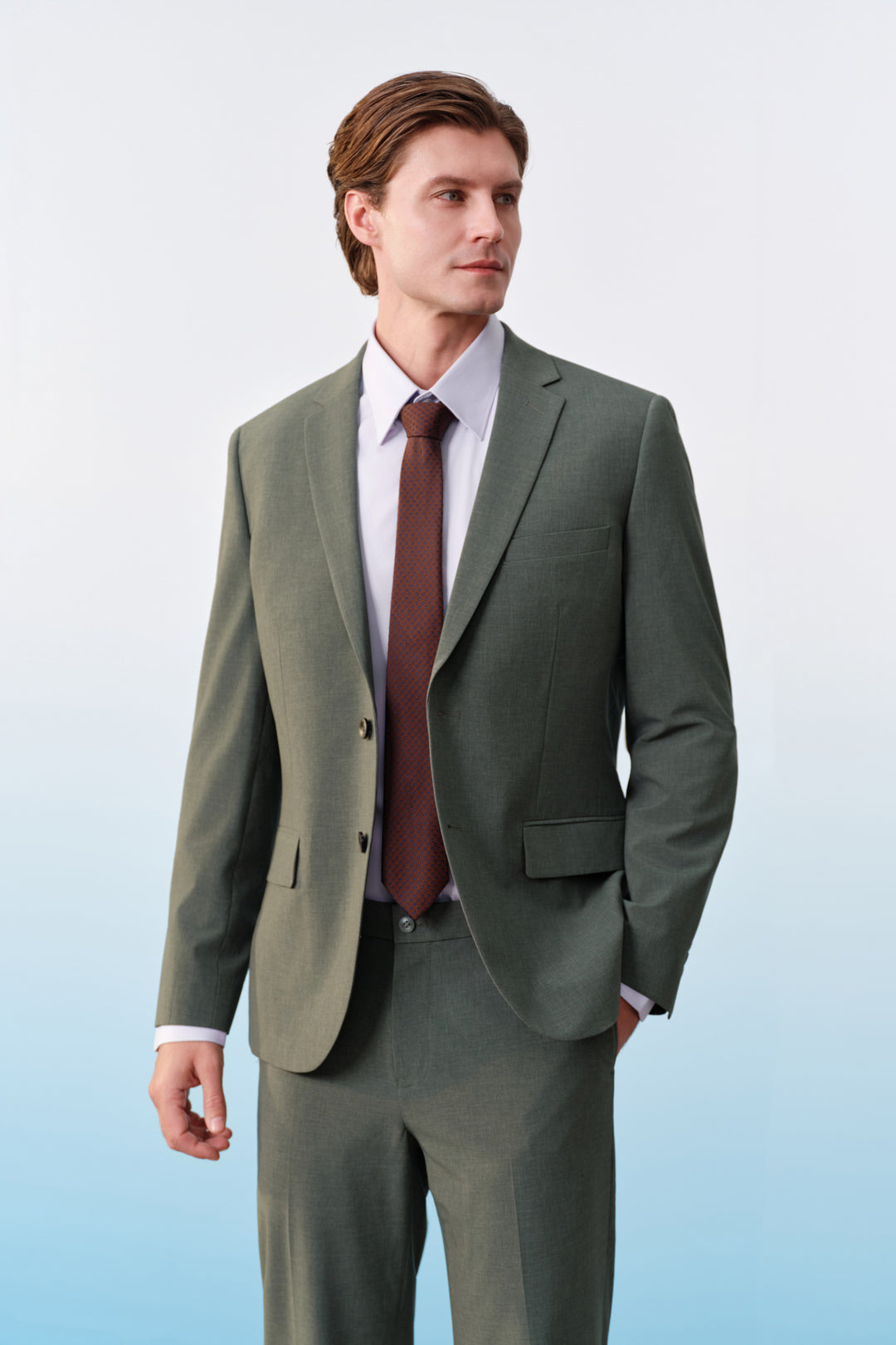 Three Proof Finish Suit Blazer