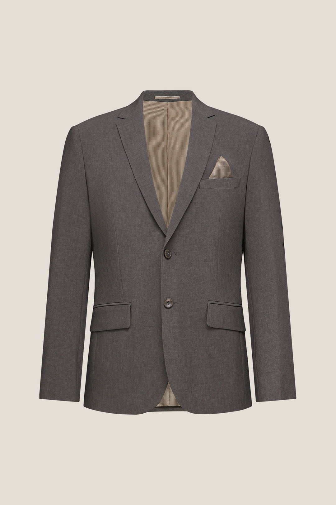 G2000 MAN-three-proof-finish-標準領-suit-blazer-61113052-Brown