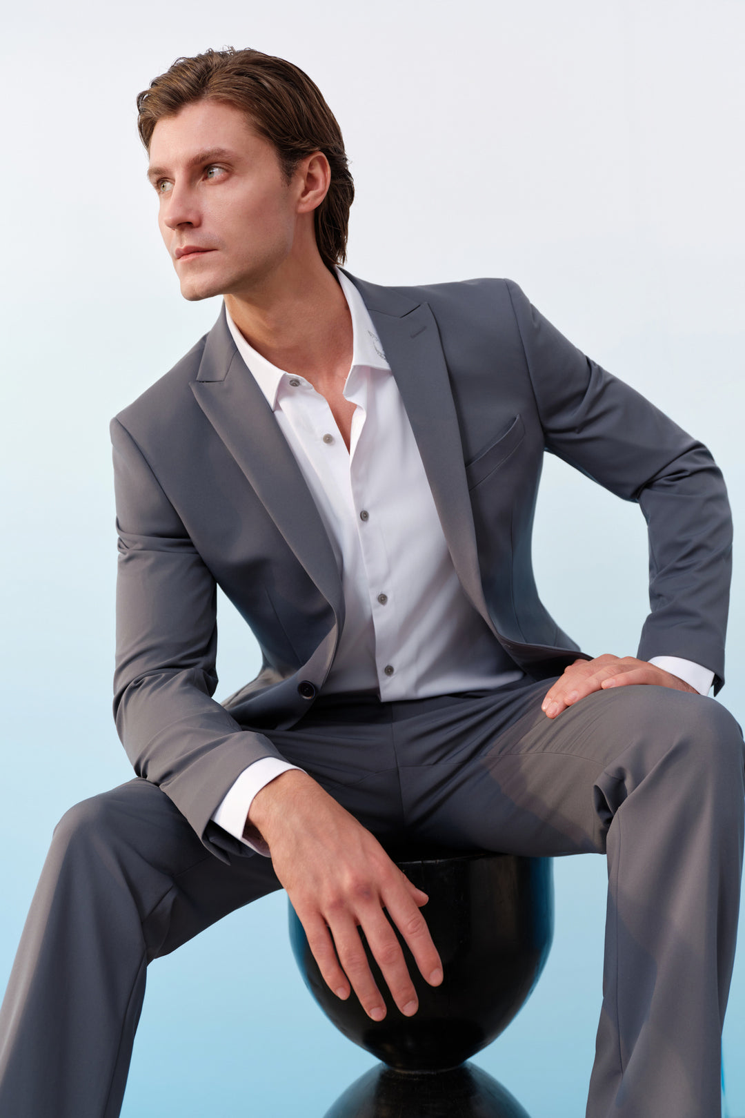 G2000 MAN-cool-touch-suit-blazer-61113131-Blue