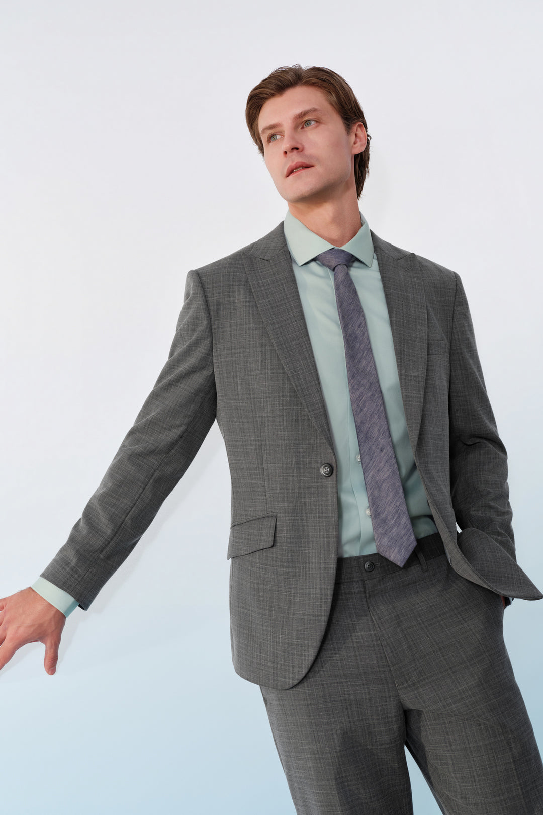 G2000 MAN-machine-washable-suit-blazer-61113281-Grey