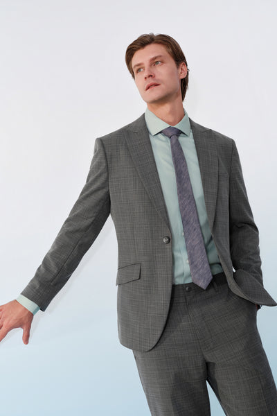 G2000 MAN-machine-washable-劍領-suit-blazer-61113281-Grey