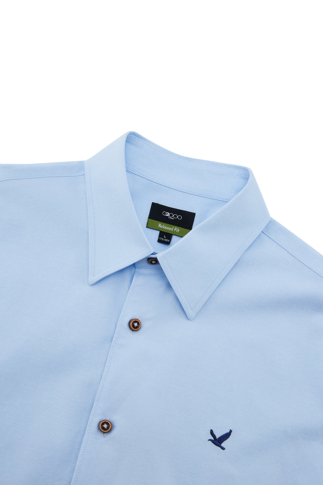 100% Cotton Long-Sleeve Casual Shirt