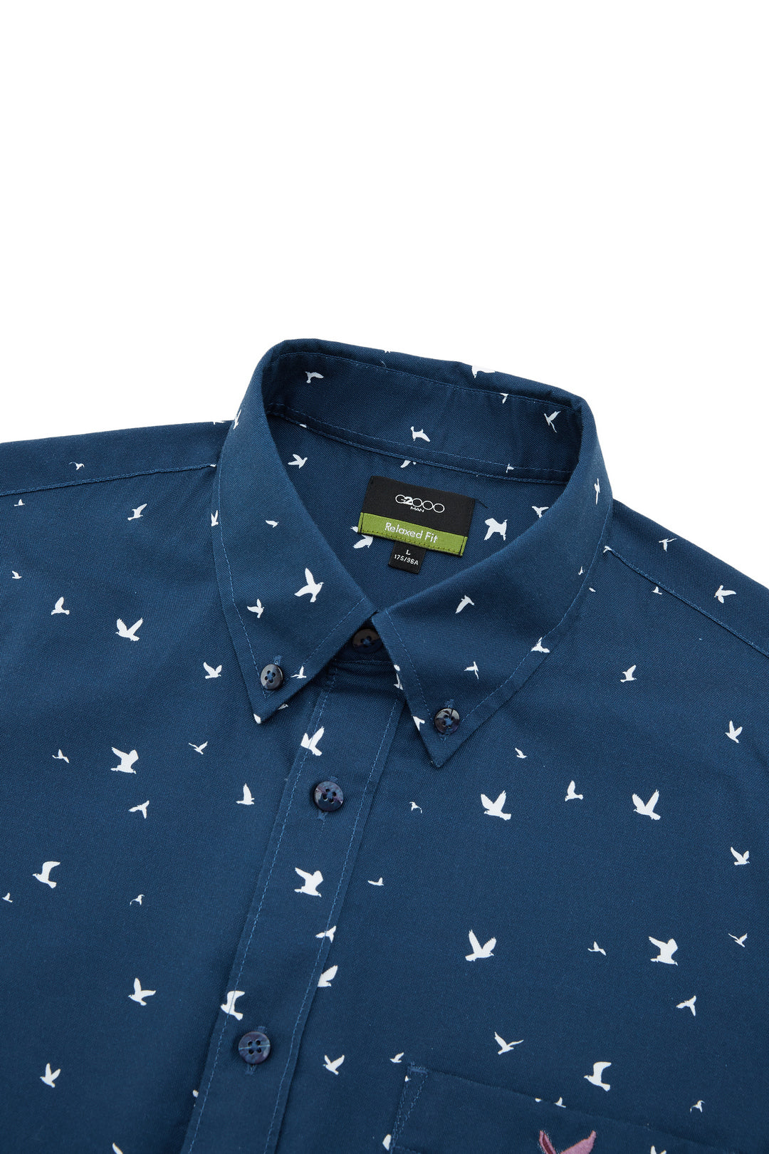 Non-Iron 長袖休閒恤衫