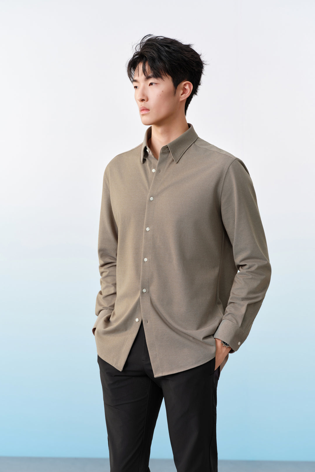 Easy Ironing 長袖商務恤衫