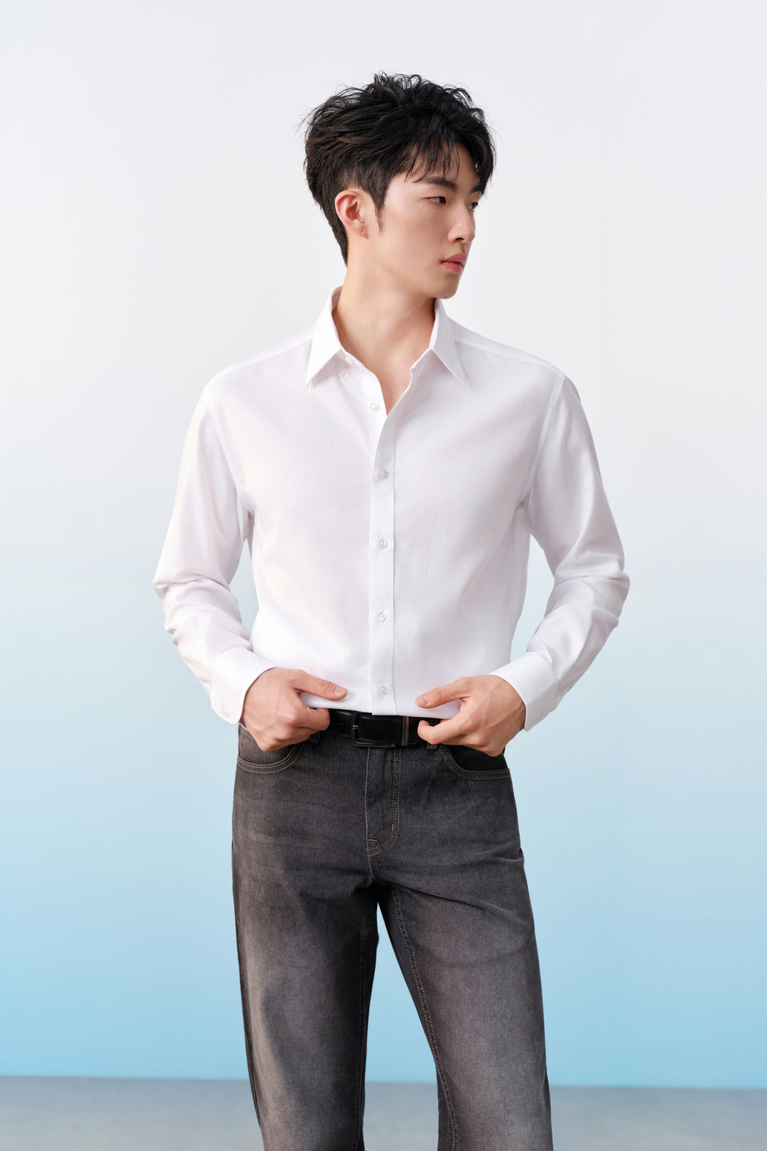 Non-Iron Long-Sleeve Dress Shirt
