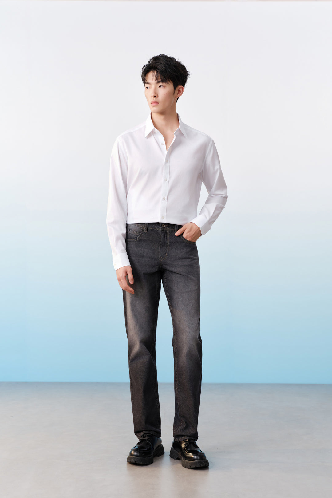 Non-Iron Long-Sleeve Dress Shirt