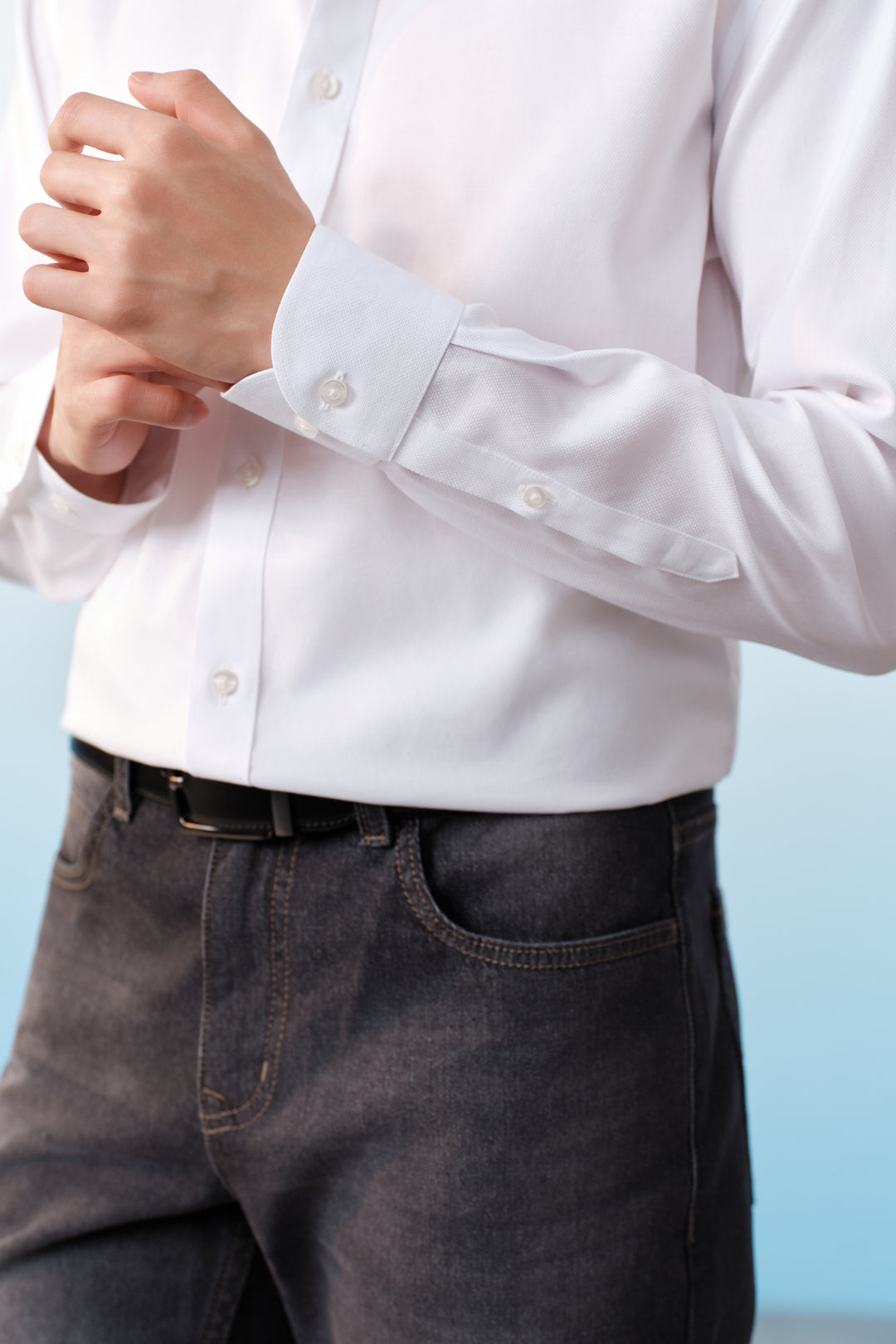 Non-Iron Long-Sleeve Dress Shirt