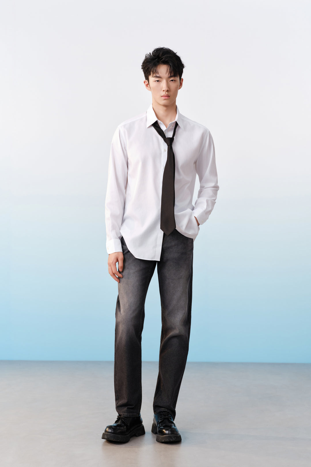 Non-Iron Long-Sleeve Dress Shirt