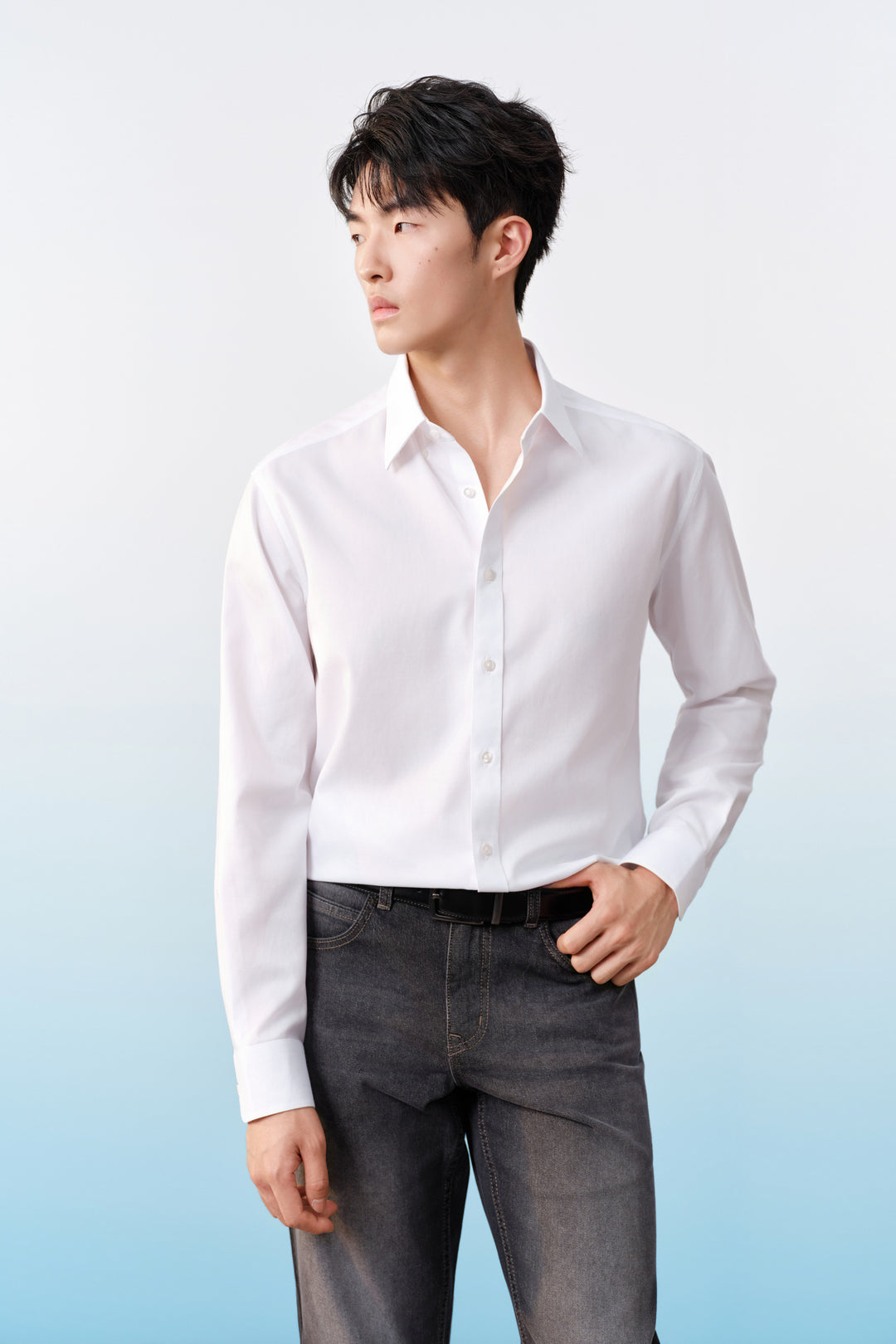 Non-Iron Long-Sleeve Dress Shirt