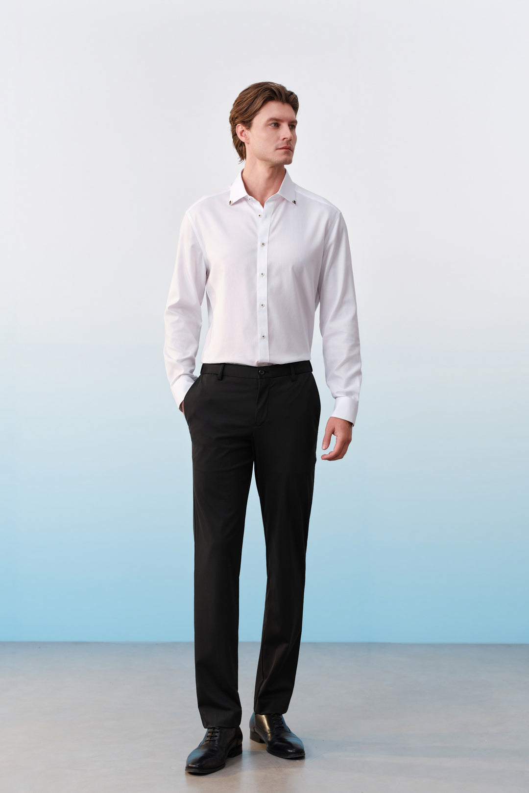 Non-Iron Long-Sleeve Dress Shirt
