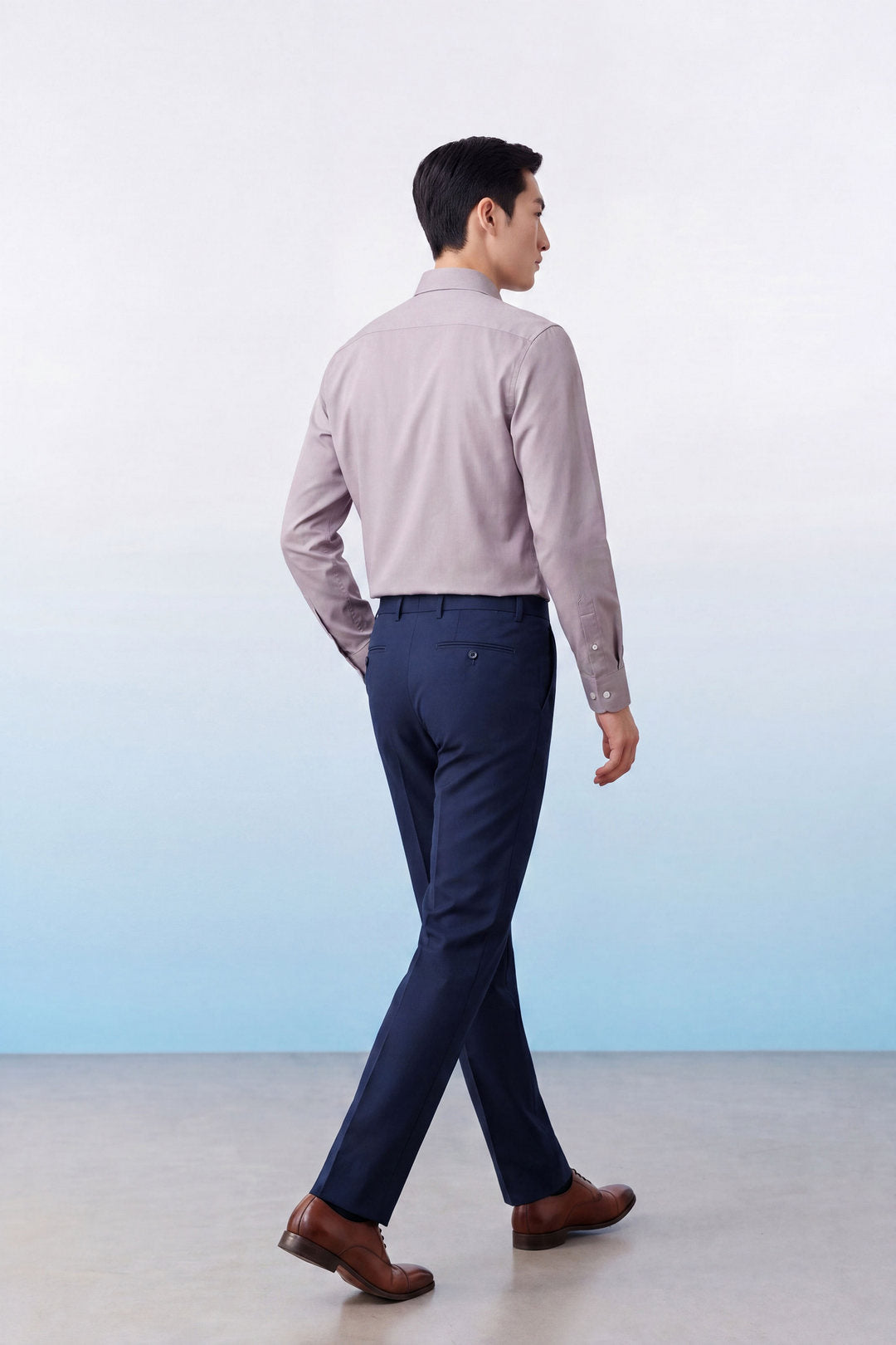 Non-Iron 長袖商務恤衫