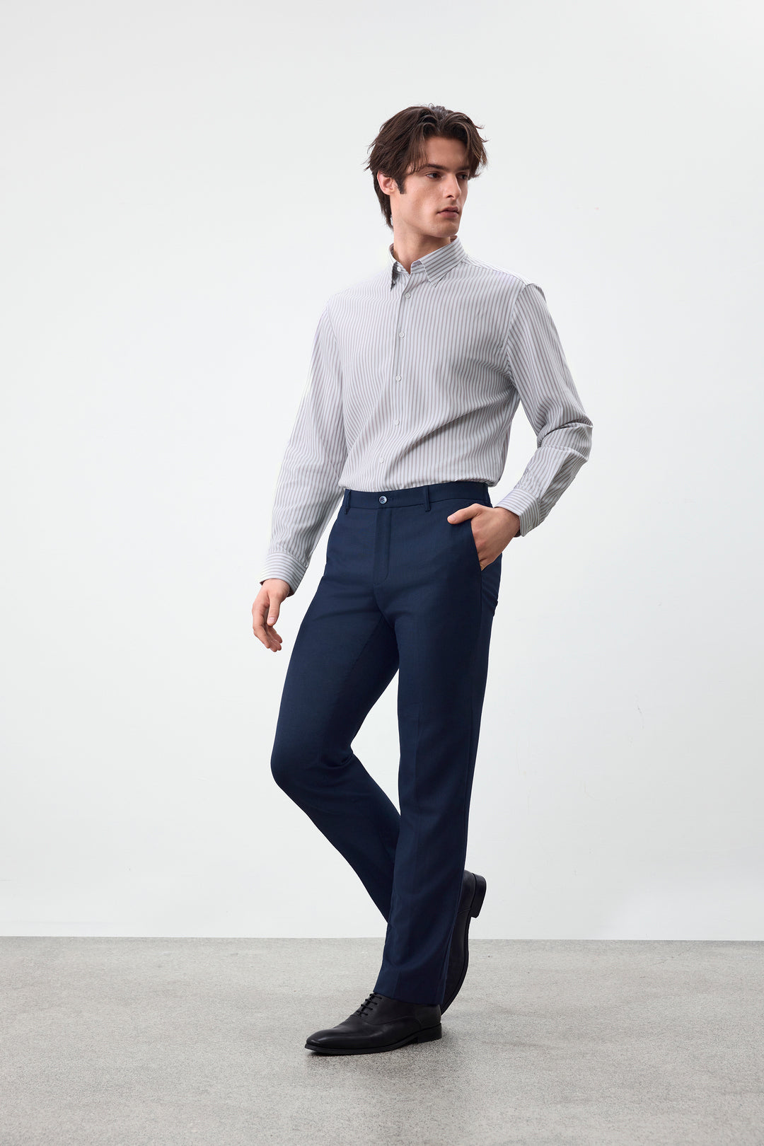 Non-Iron Long-Sleeve Dress Shirt