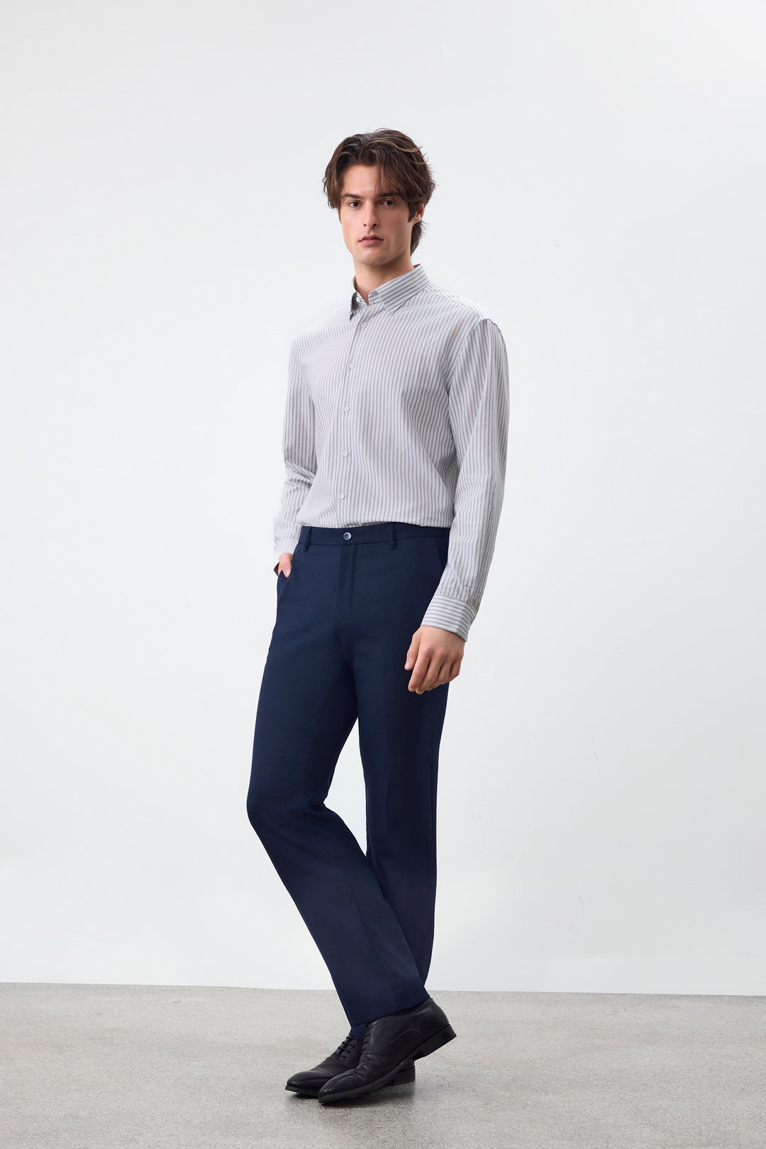 Non-Iron Long-Sleeve Dress Shirt