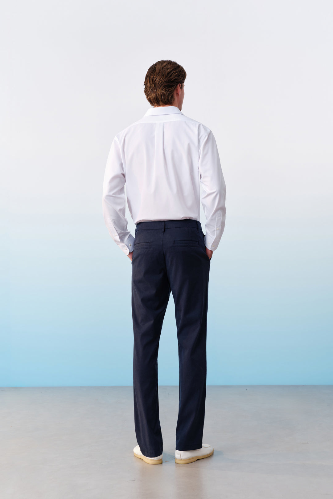 Non-Iron 長袖商務恤衫
