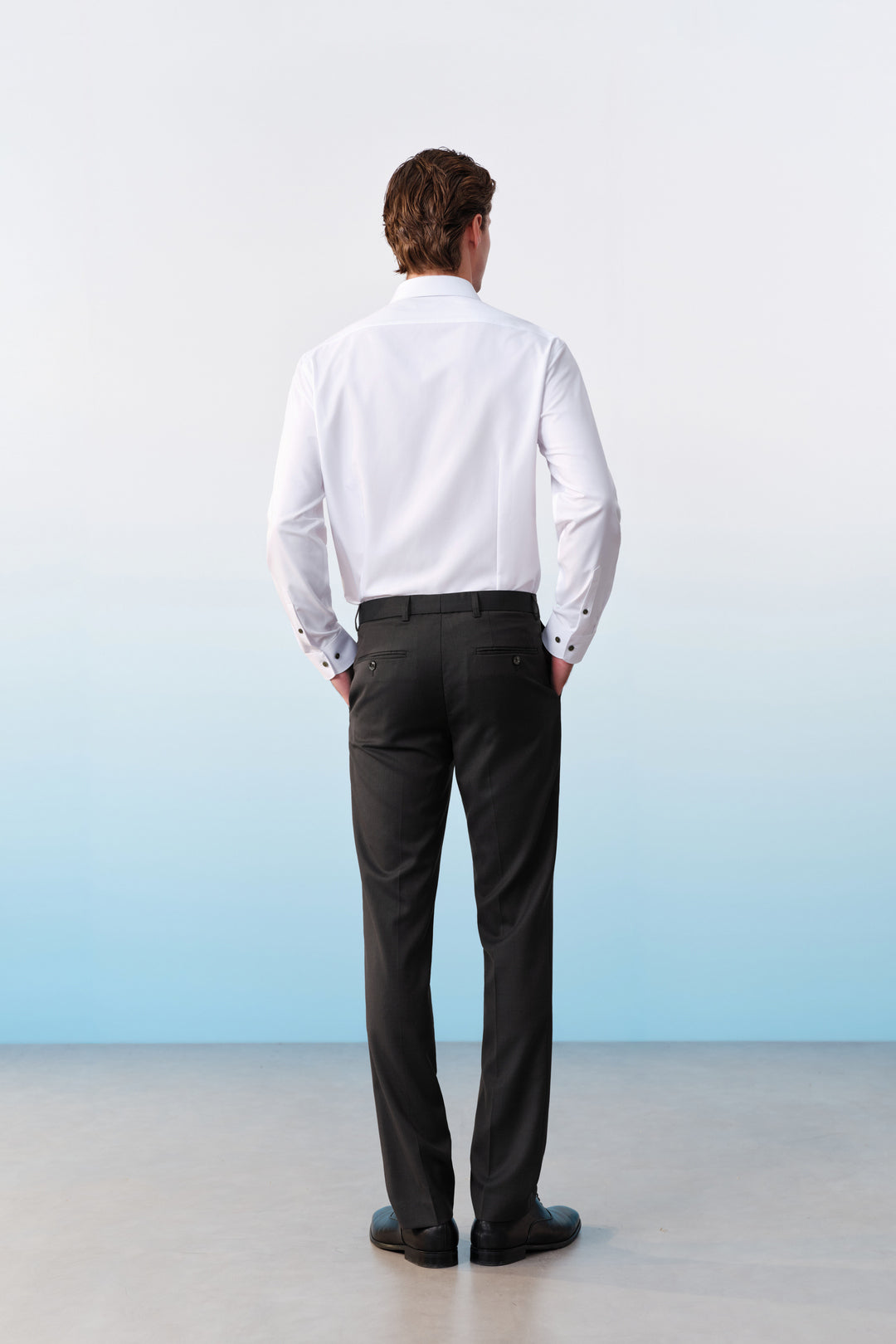 Non-Iron 長袖商務恤衫