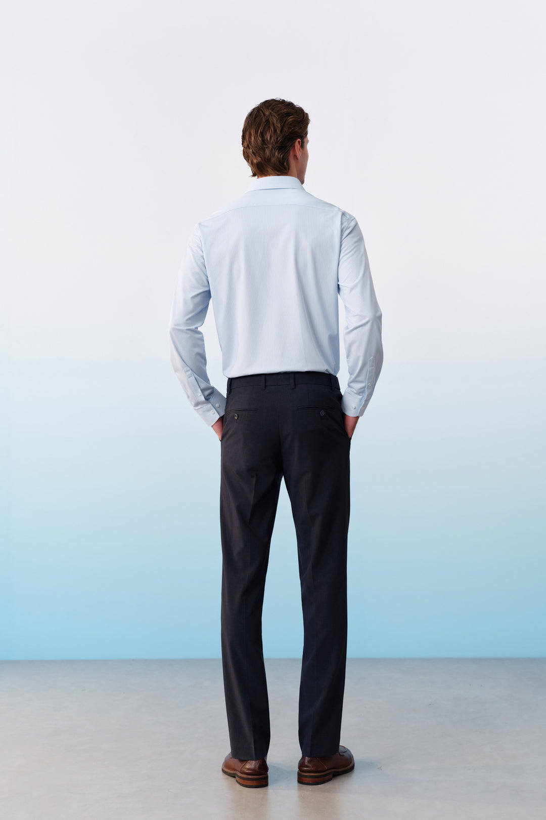 Non-Iron 長袖商務恤衫